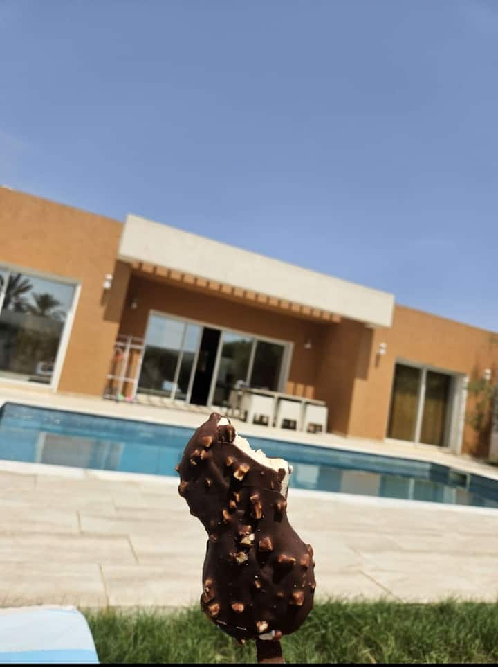 Villa Avec Piscine Privée Et Salle De Sport - Djerba