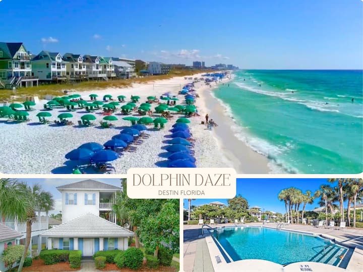 Oceanside Home W/pvt Beach + Ramp/pools/18 Guests - Miramar Beach, FL