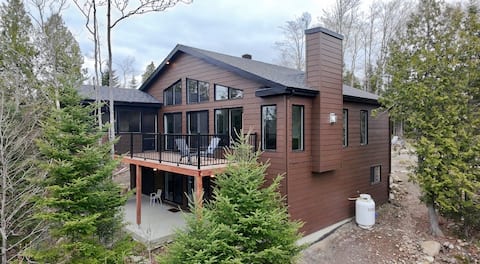 Le Huard, modern chalet with spa and sauna