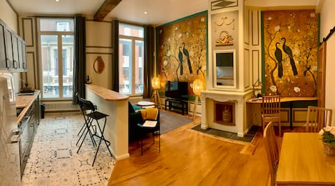 Top Airbnb: Beautiful 2-room old Lille in Vieux Lille