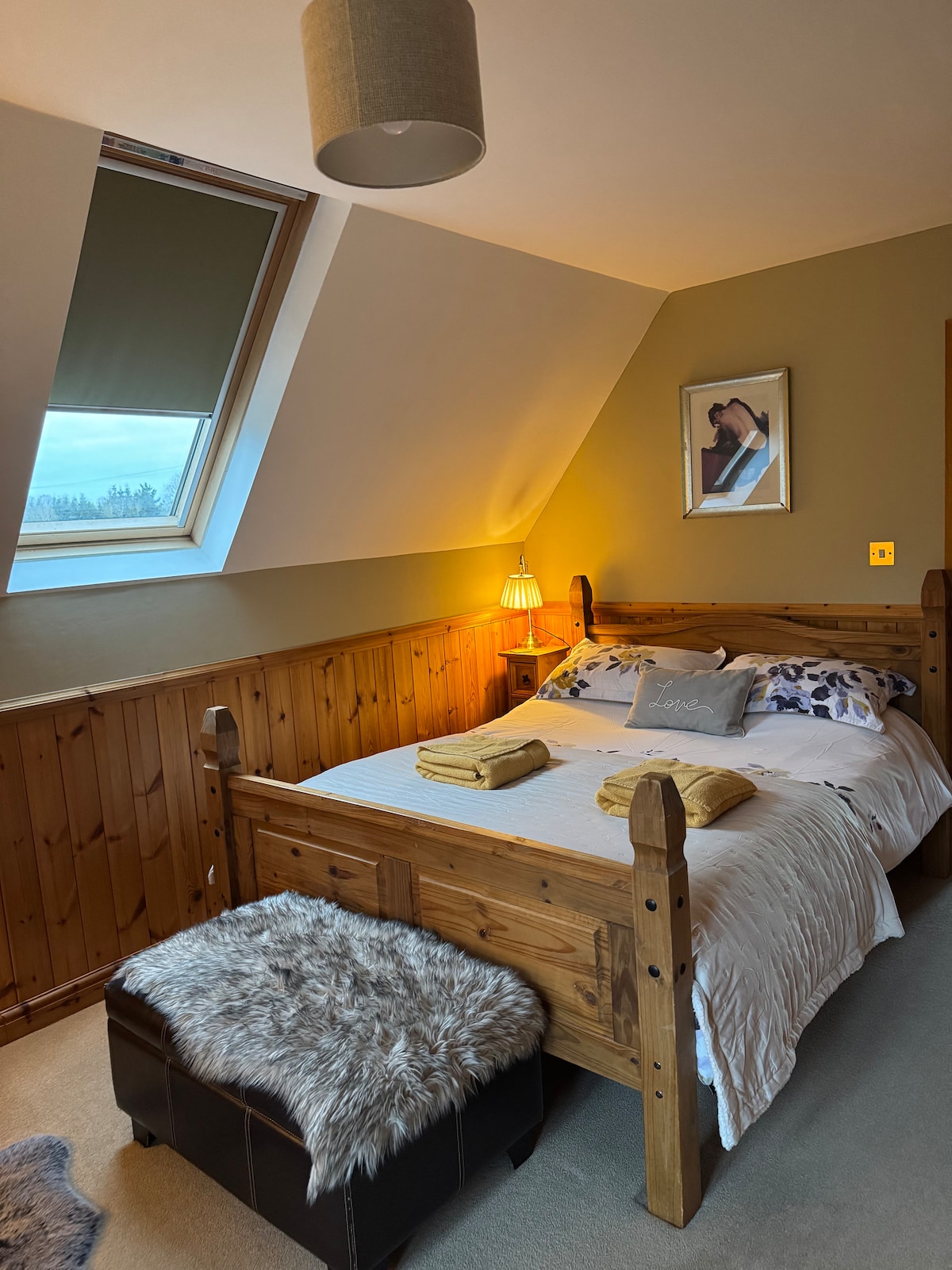 Habitación tamaño king. 