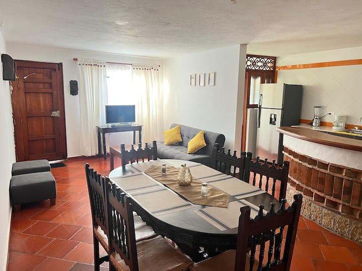 Acogedora Casa Con Ambiente Familiar - Villa de Leyva