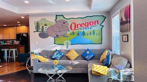 Cute Artsy16 large parking near OSU/LBCC/fair/park