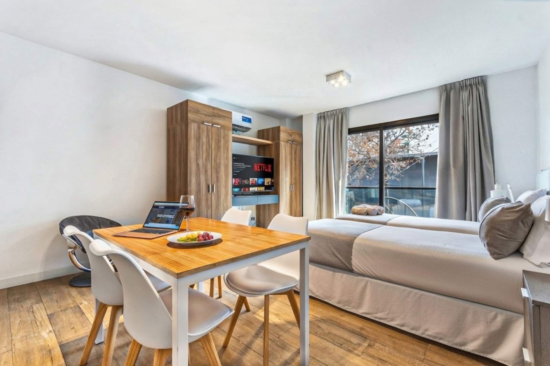 Furnished one-bedroom apartment in Colegiales