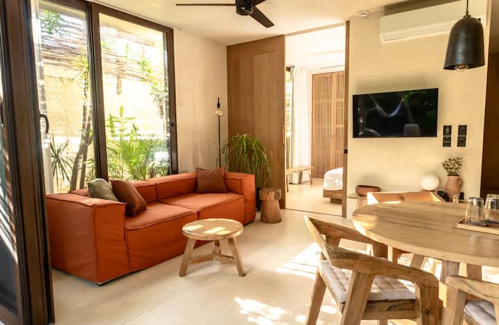 Apartment With Private Garden & Pool |•Teva 1a - Tulum