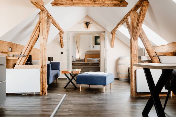 Small getaway apartment with sauna in Blankenburg