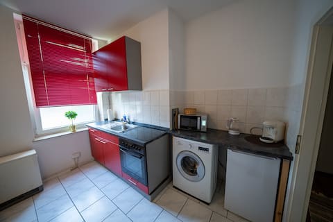 Erfolgreiche Airbnb-Immobilie: Apartment "Wolf" Ideal for business trips in Holsterhausen
