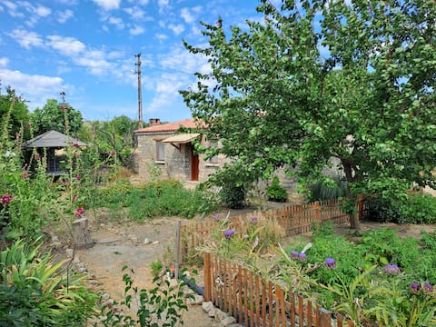 Renovated Detached Stone House in Bigalı Village