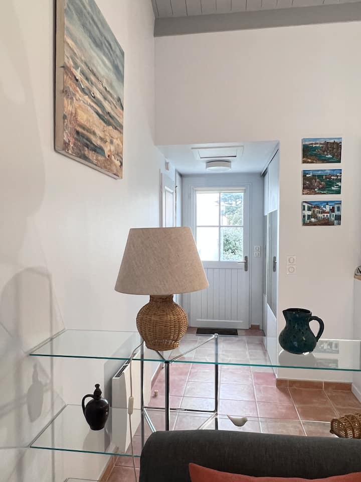 150 M Plage Maison Calme Jardin Clos Sud 2ch/4pers - L'Île-d'Yeu