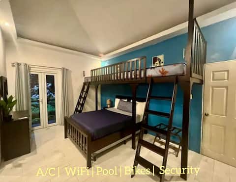 Nice house with air conditioning and children's pool