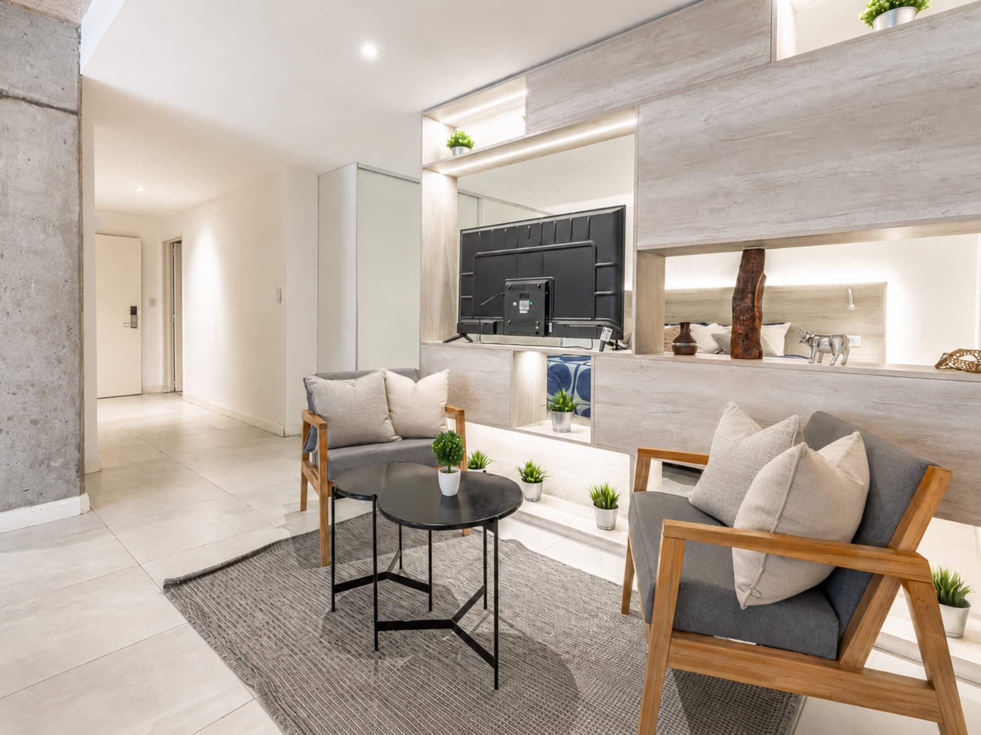 Loft de 1 quarto novo em Constitución