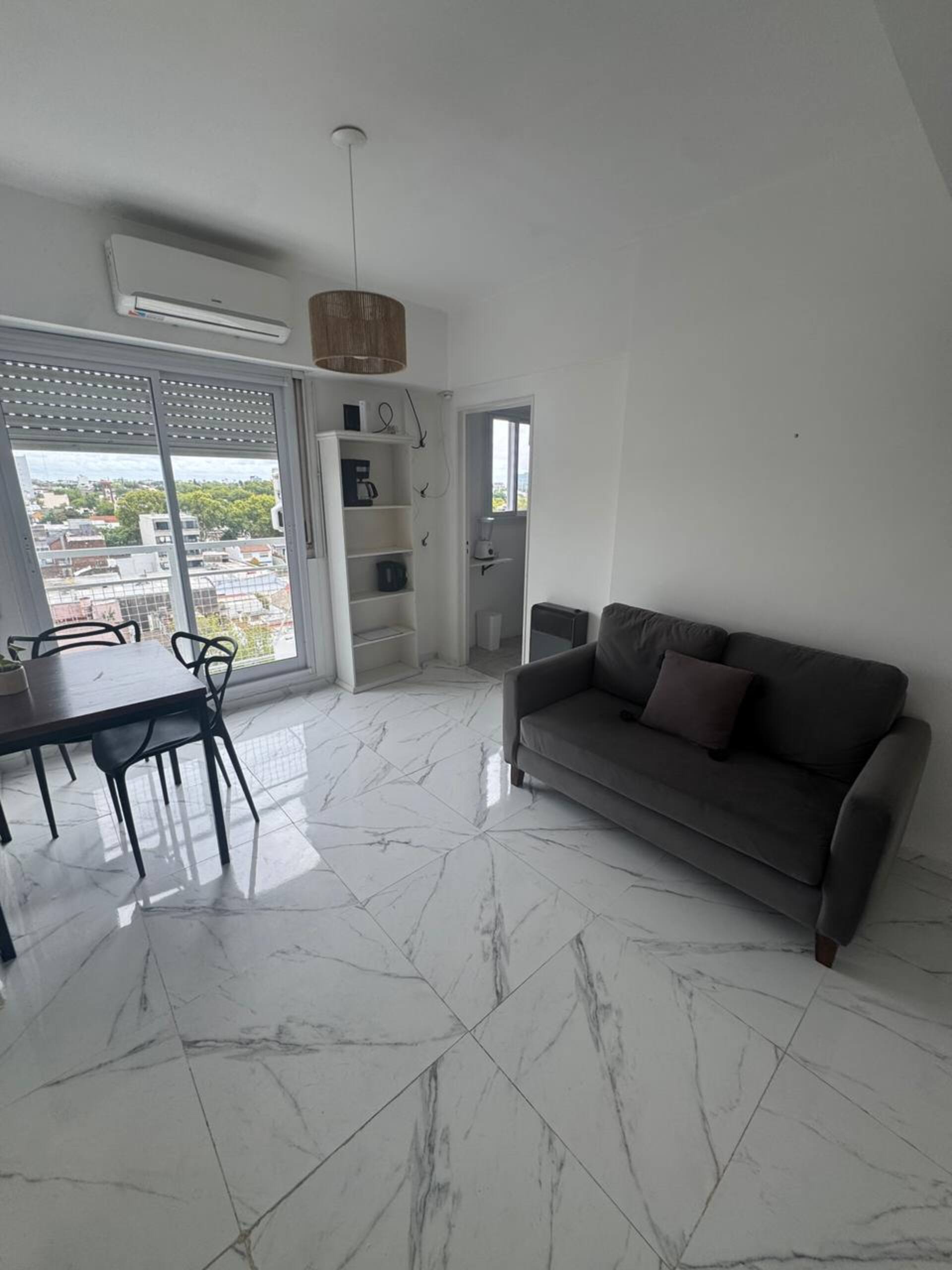 Entire apartment view to spectacular park