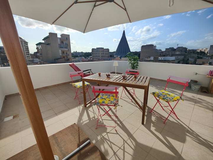 Attico Ideale Per Visitare Le Bellezze Di Siracusa - Syracuse