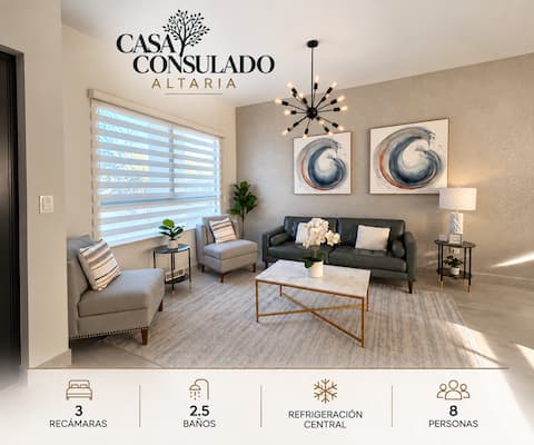 Popular Airbnb listing: Consulado Home in Juárez
