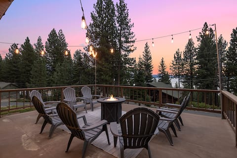 Kinpine House, Spacious Lakeview Home for Groups