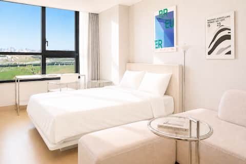 [UH FLAT_Songdo]#B-001#Flat Studio + [2인]