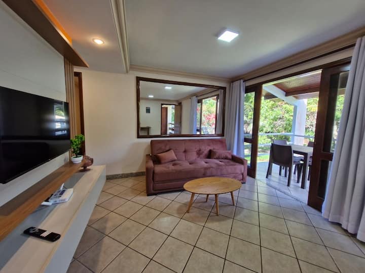 Apartamento Em Condomínio Arborizado E Tranquilo - Porto Seguro