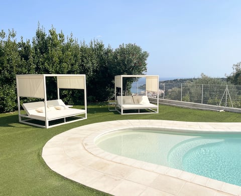 5-star villa ⭐️ with pool near Monaco