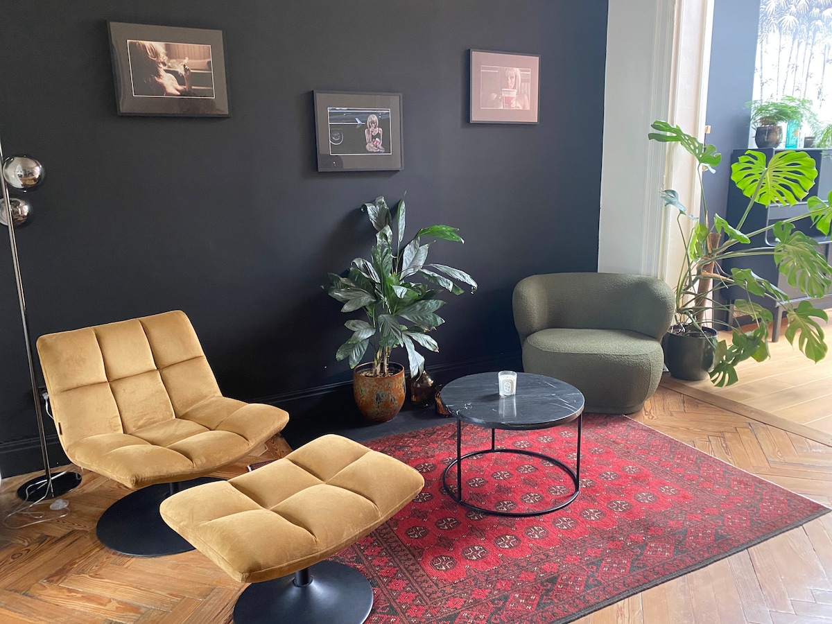 Top Airbnb: Beautiful townhouse with wooded terrace in Vauban Esquermes