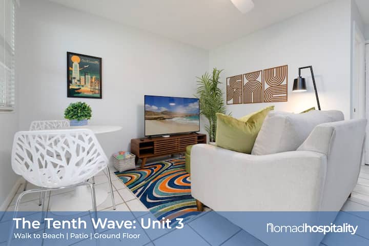 Be A Nomad | Beach Walk Apartment Jax Beach - Jacksonville Beach, FL