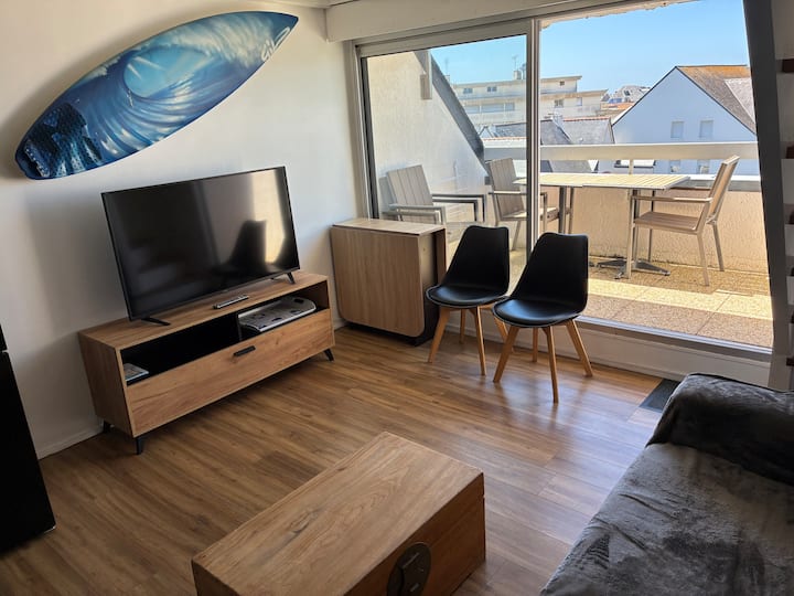 Duplex Hyper Centre Grande Plage De Quiberon - Quiberon