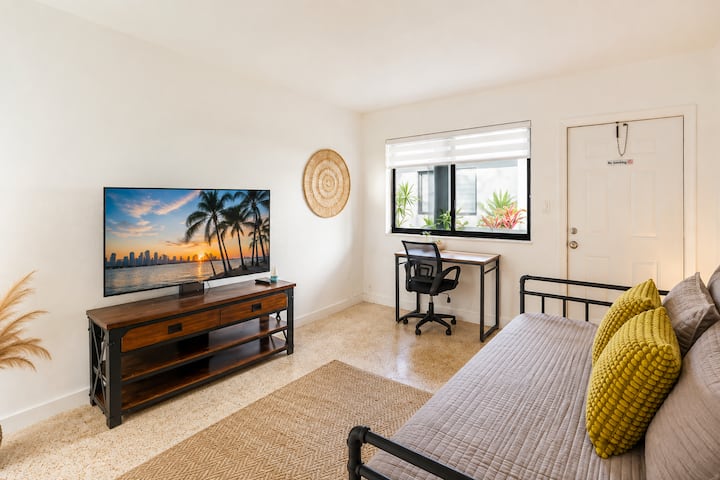 U5 Cozy 1br W/ Parking|near Brickell & Cruise Port - Miami, FL