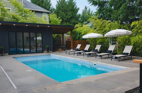 The blueberry villa spa & heated pool
