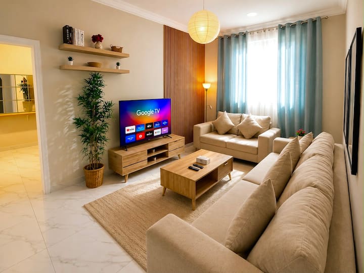 شقة بأجواء مريحة ثلاث غرف نوم - Dammam
