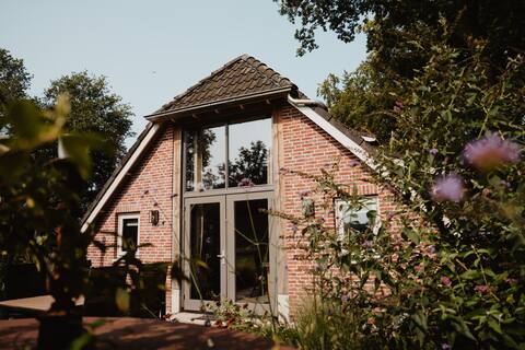Cozy house in farm style.