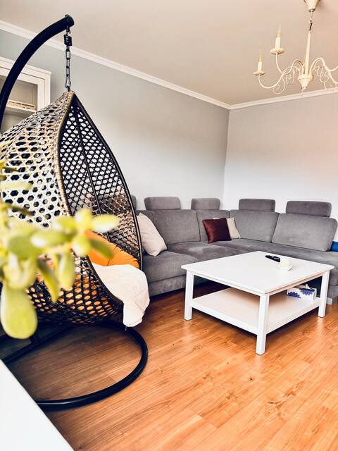 Beautiful, fully equipped flat with free parking