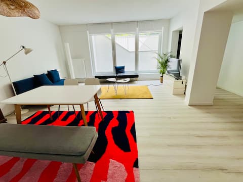 Top performing Airbnb: Trade fair apartment Meerb.-Düsseldorf in Langst