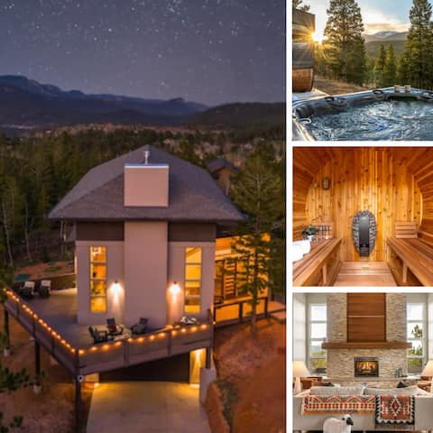 Summit Solace | LUXE 360° Views • Hot Tub • Games