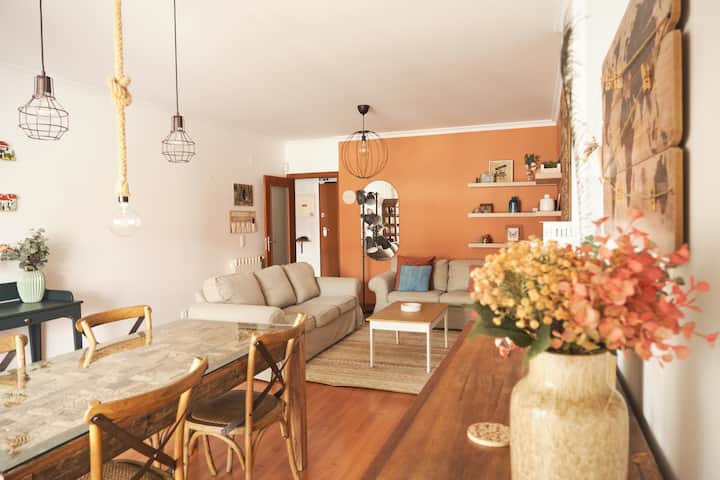 Rustic & Modern Family Apartment - São Domingos de Rana