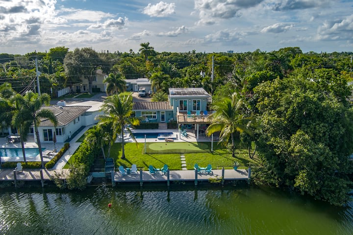 Waterfront Heated Pool & Spa, Sleeps 10, Fifa ! - Fort Lauderdale, FL