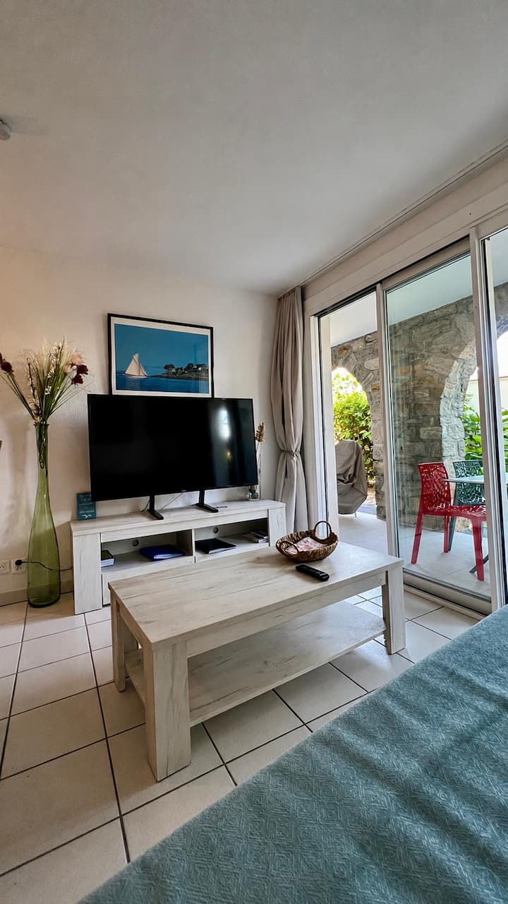 Appartement Entier. A 2 Pas De La Plage, Piscine. - Port Navalo
