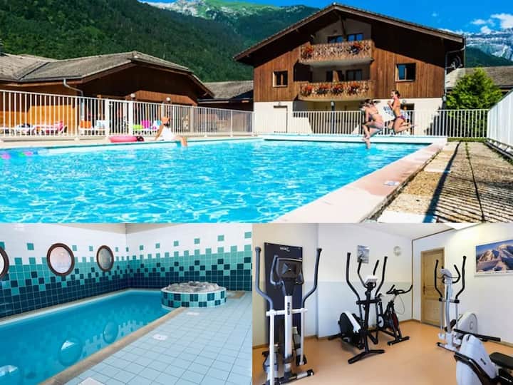 Appartement Montagne/piscines/wi-fi/salle Détente - Samoëns