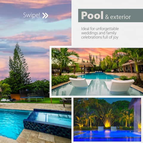 64 Foot Pool Heated Pool & Spa Picklebal Gazebos