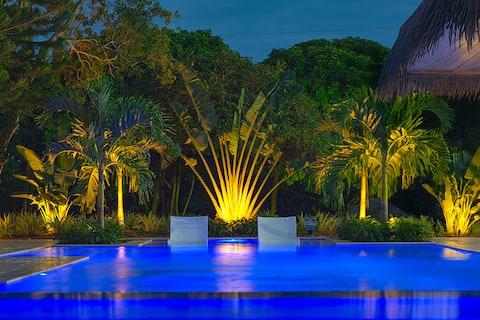 64 Foot Pool Heated Pool & Spa Picklebal Gazebos