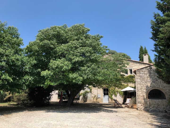En Provence, Ferme Restaurée Avec Piscine. - Pierrelatte