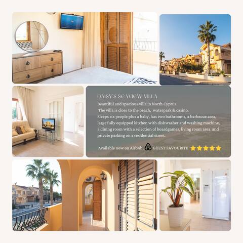 Long Beach spacious villa with panoramic views