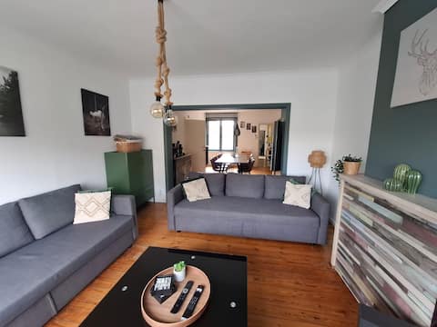 Excellent accommodation, 10 minutes between Bruges and the coast