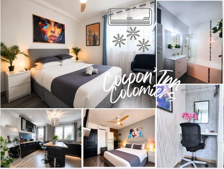 Chambre Climatisée Avec  Tv Hypercentre Colomiers - Colomiers
