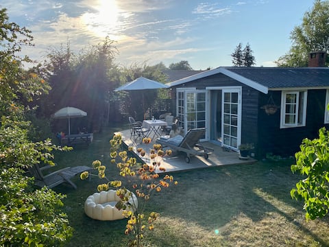 Cottage v. water edge & forest edge