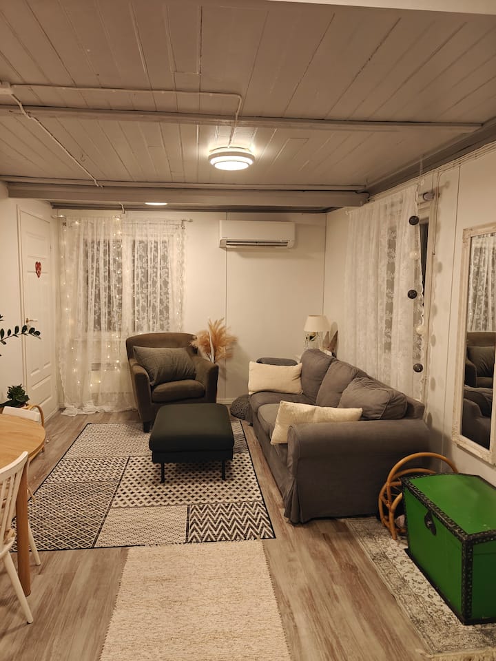 Tunnelmallinen Punainen Tupa - Ii