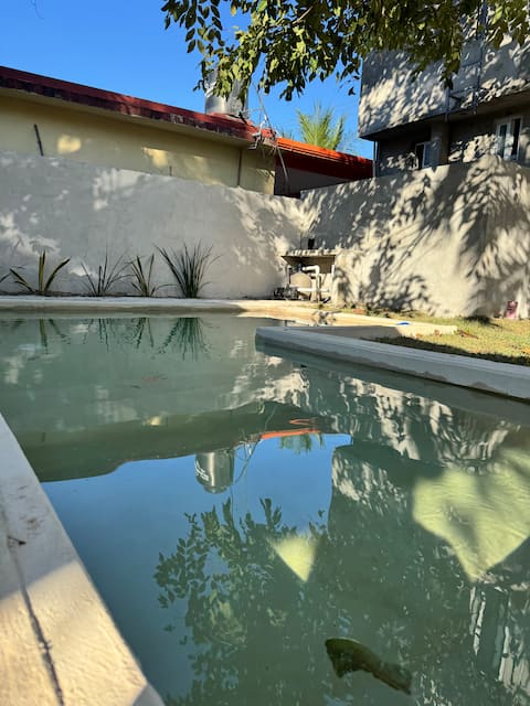 Comfortable air-conditioned apartment with a private pool