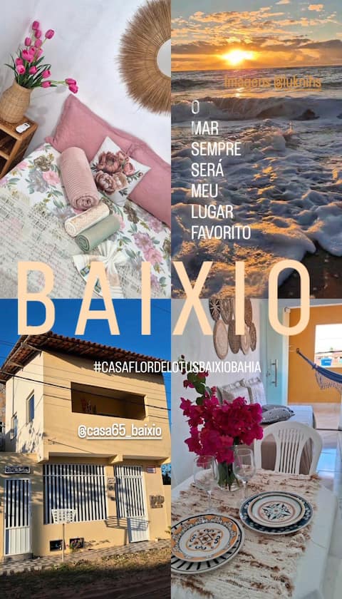 Baixio/BA | Rio Lagoas Beach, 3-minute walk to the sea