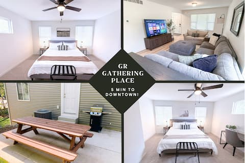 Luxe 5BR/4 Ensuite BA: 2 Miles to Downtown!