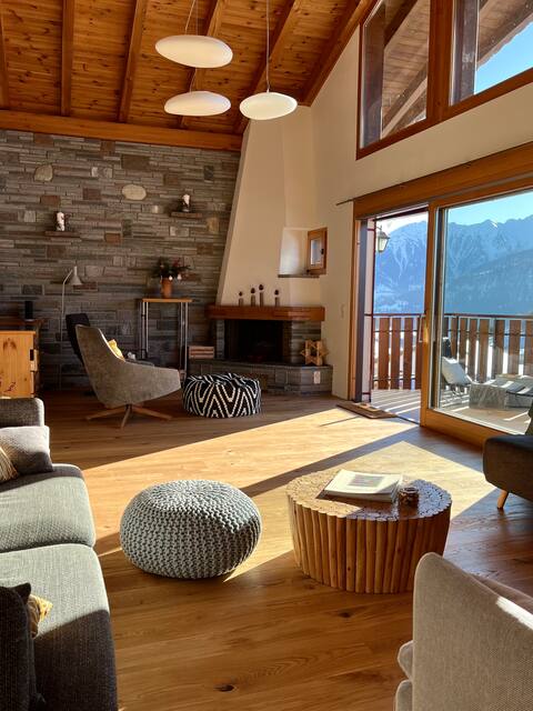 5.5 rooms cozy apartment, Skilift 5 min/ski-in