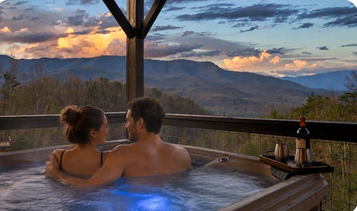 Luxury Cabin, Pool, Hot Tub, Fire Pit, Golf Course photo 2