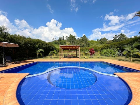 A property in Fredonia with a swimming pool and nice scenery